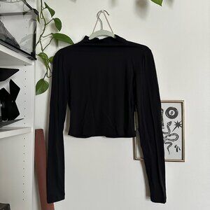 All Aligned Mock Neck Long Sleeve